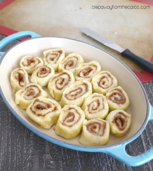 Low Carb Cinnamon Rolls - Step Away From The Carbs