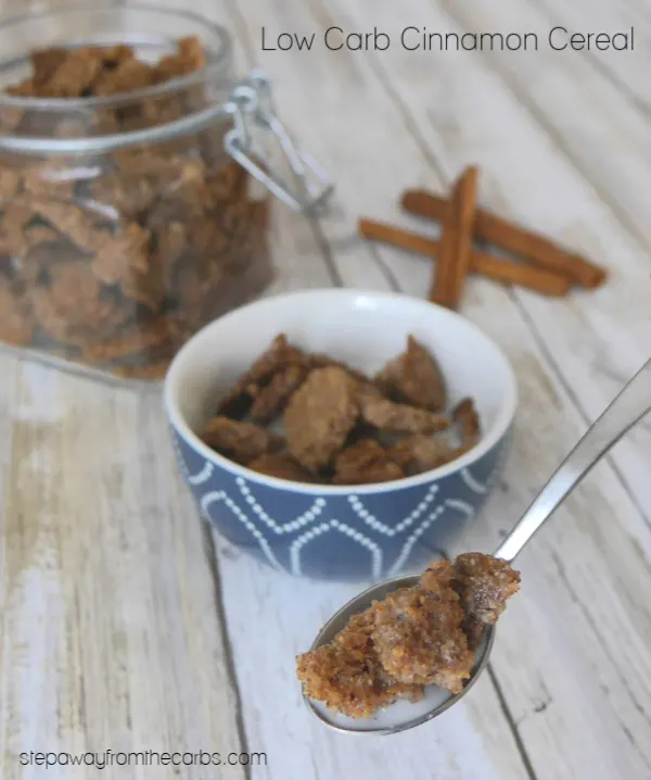 Low Carb Cinnamon Cereal