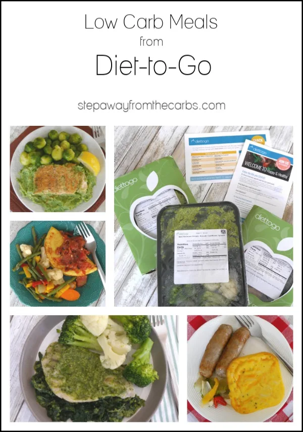Low Carb Meals from Diet-To-Go