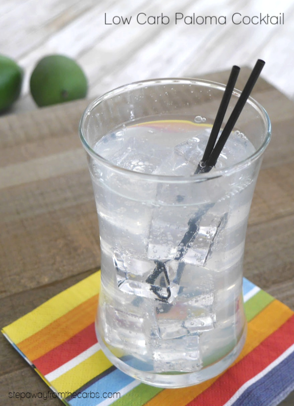 Low Carb Paloma Cocktail