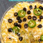 Low Carb Layered Dip
