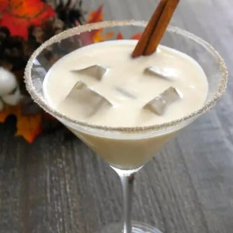 Low Carb Creamy Mapletini