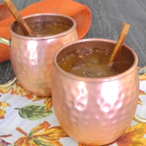 Low Carb Pumpkin Moscow Mule