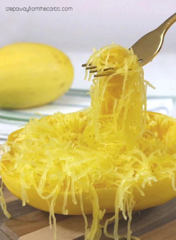 How to Cook Spaghetti Squash - three ways! A great low carb alternative to pasta!