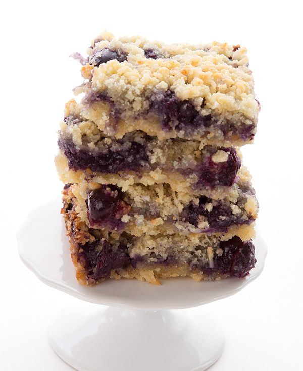 Low Carb Breakfast Blueberry Bars