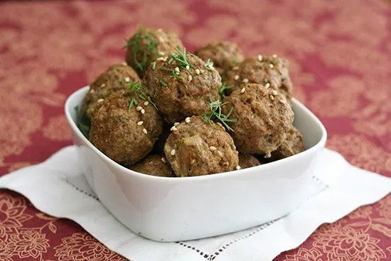 Spicy Lamb Tandoori Meatballs from All Day I Dream About Food