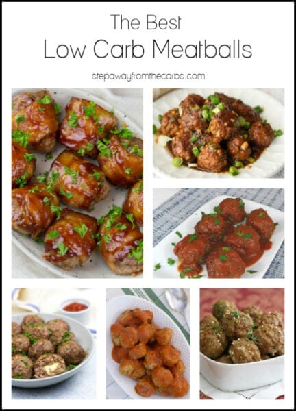 The Best Low Carb Meatballs - Step Away From The Carbs