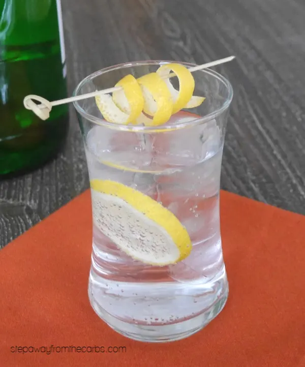 Low Carb Gin and Tonic