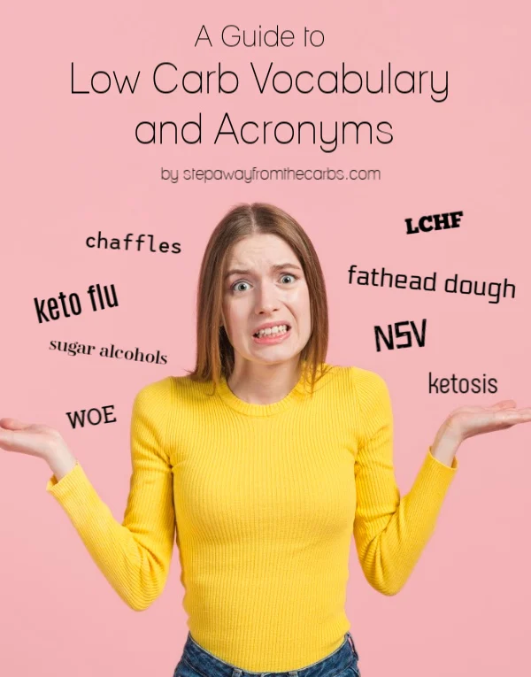 Low Carb Vocabulary and Acronyms