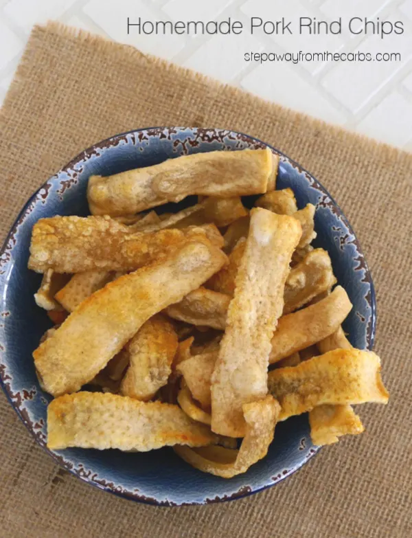 Homemade Pork Rind Chips - Zero Carb