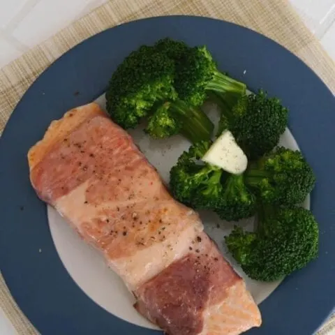 Prosciutto Wrapped Salmon