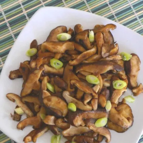 Wasabi Soy Shiitake Mushrooms