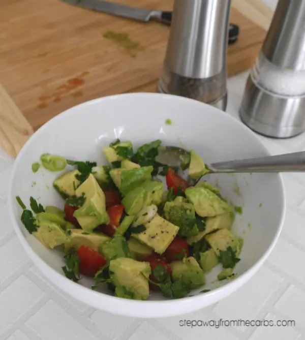 Mexican Steak with Avocado Salsa - a delicious low carb and keto meal!