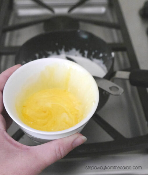 Keto Parsley Sauce recipe from Step Away From The Carbs