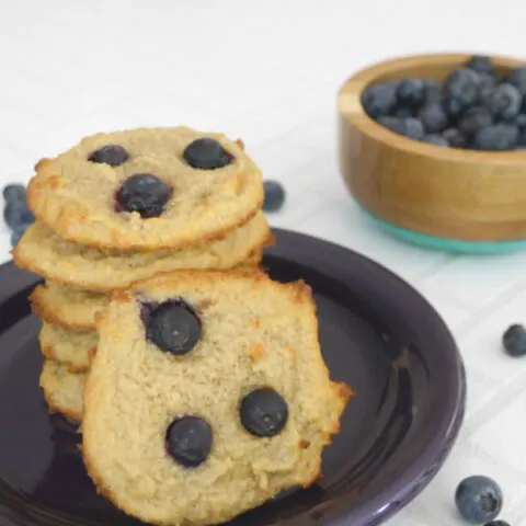 Low Carb Blueberry Cookies