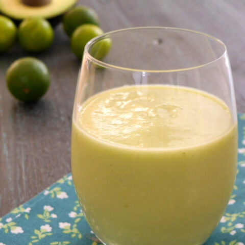 Low Carb Key Lime Smoothie