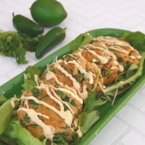 Keto Salmon Fishcakes with Jalapeño