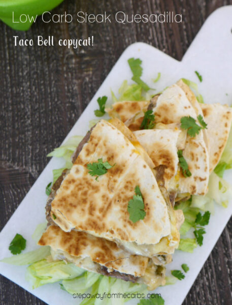 31 Best Low Carb Quesadillas - perfect for a quick lunch or appetizer!