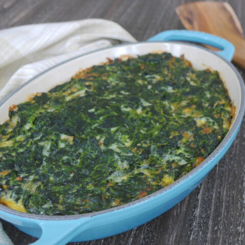 Low Carb Spinach Pie