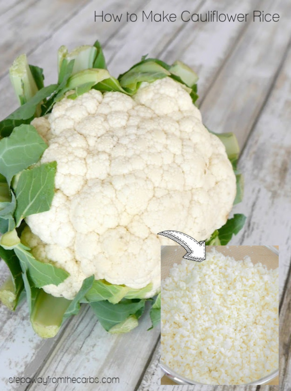 How to Make Cauliflower Rice - a handy tutorial for anyone following a low carb or keto diet!