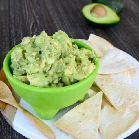 Low Carb Chunky Guacamole with Cumin