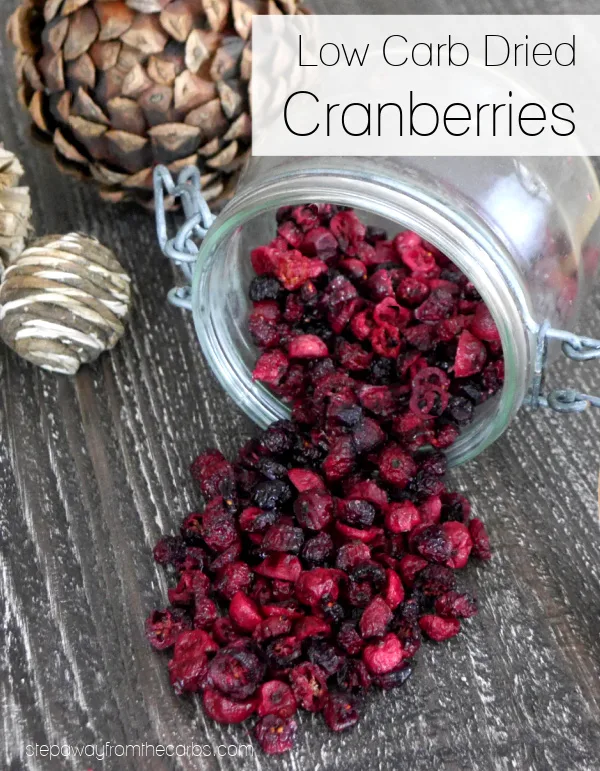 Low Carb Dried Cranberries