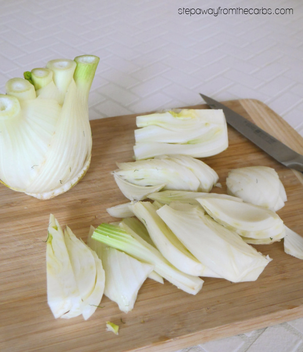 Roasted Creamy Fennel - a delicious and comforting side dish for a cold day!