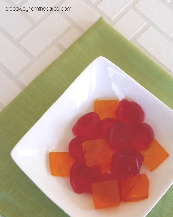 Keto Gummies - a sugar free recipe with no aspartame, gelatin, artificial colors or flavors
