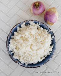 Turnip Rice Craft How to Make Turnip Rice - Step Away From The Carbs