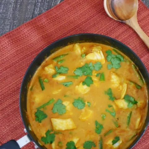 Low Carb Indian Fish Curry