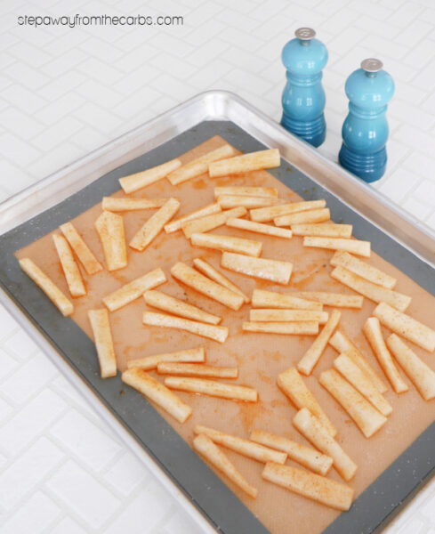 Low Carb Daikon Fries - Step Away From The Carbs