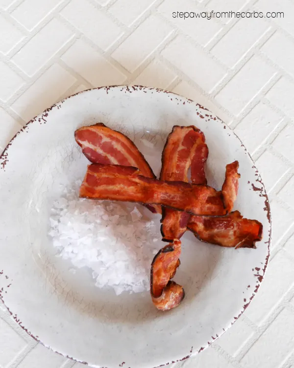 How to Make Bacon Salt - a fantastic seasoning with a ton of flavor!