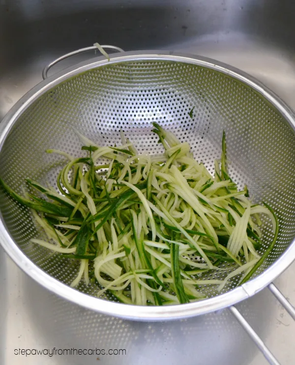 Cucumber Noodle Salad with fresh lemon and dill - a light and refreshing side dish for a hot day