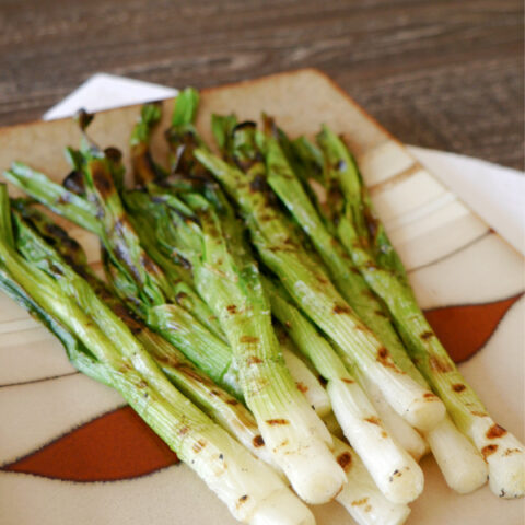 Grilled Green Onions