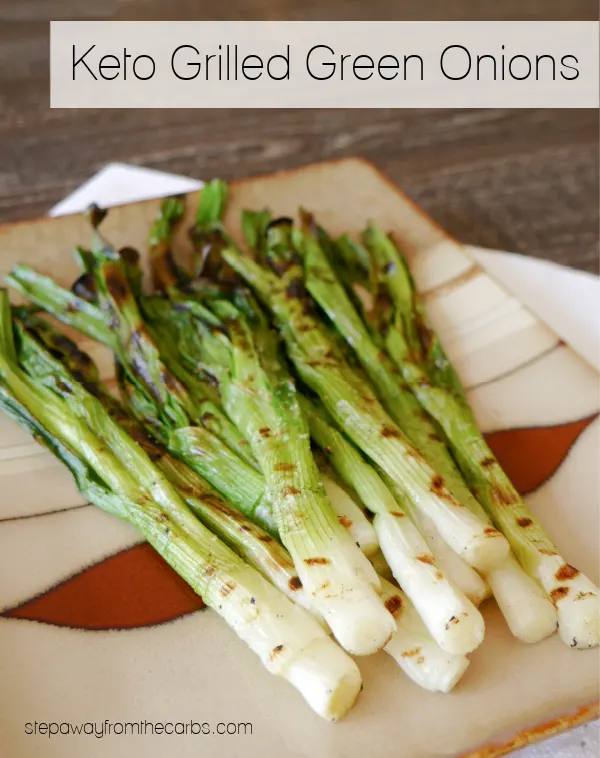 Keto Grilled Green Onions