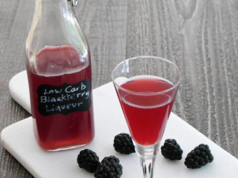 Low Carb Blackberry Liqueur - Step Away From The Carbs