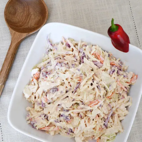 Low Carb Chipotle Coleslaw