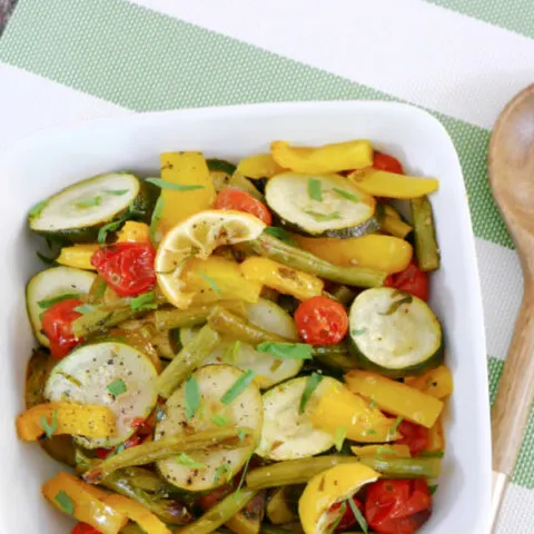 Roasted Low Carb Vegetables with Tarragon