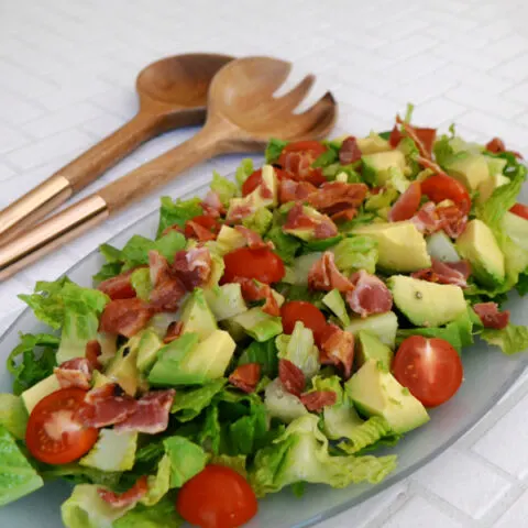Keto Salad with Bacon Grease Dressing