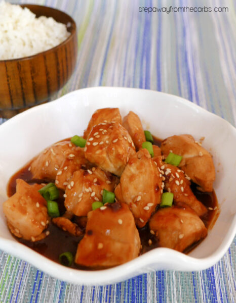 Low Carb Orange Chicken - Step Away From The Carbs