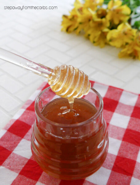 Low Carb Honey substitutes and zero carb homemade option
