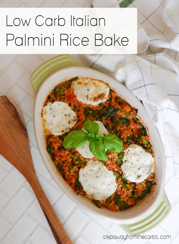 Italian Palmini Rice Bake