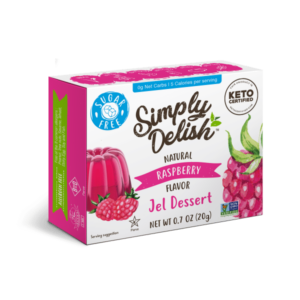 Raspberry Simply Delish Jel Dessert
