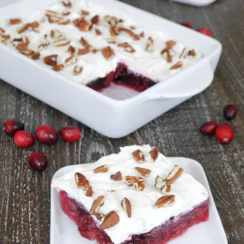 Low Carb Cranberry Jel Dessert