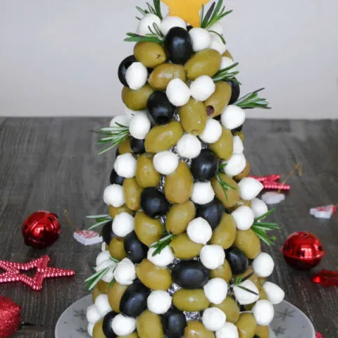 Festive Olive Christmas Tree