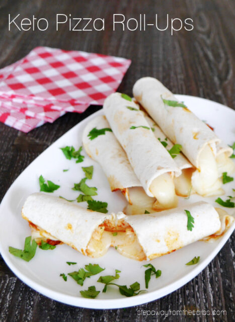 Keto Pizza Roll Ups