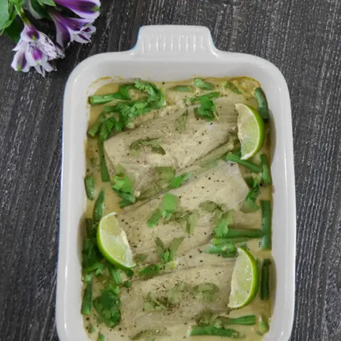 Low Carb Thai Fish Curry Traybake