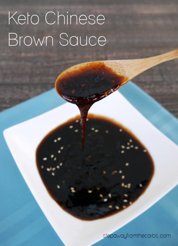 Keto Chinese Brown Sauce - a super useful and easy recipe that's low carb and sugar free!