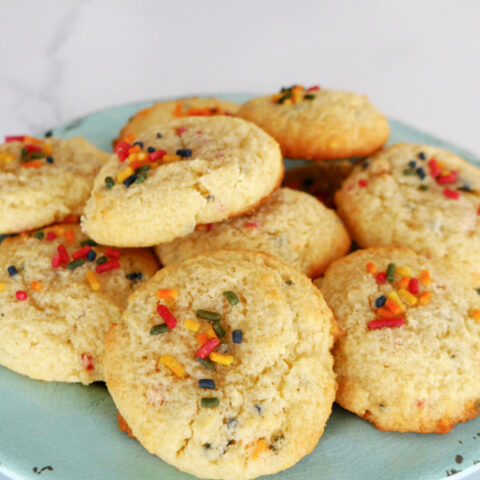 Low Carb Confetti Cookies