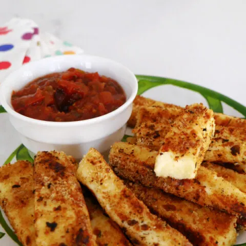Low Carb Fried Bread Cheese
